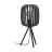Eglo Lampe De Chevet Romazzina Acier Noir | IP20 - Convient pour 1x E27 