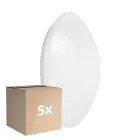 Voordeelpak 5x Ledvance Surface Circulair 350 18W 830 1440lm Wit IP44 | met Sensor - Warm Wit - Vervangt 2x18W